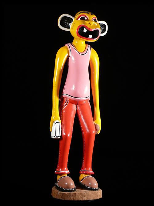 Sculpture Shetani - George Lilanga - Makonde