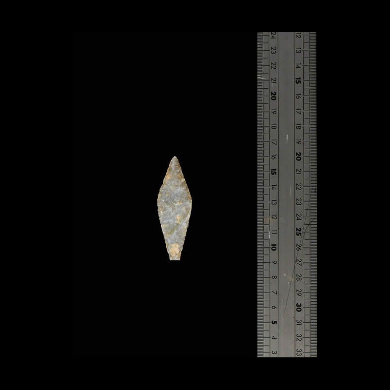 Petite armature de lance grise - Gao - Mali - Neolitique