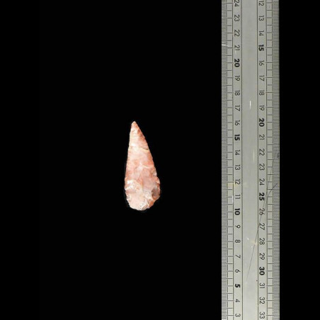 Petite armature de lance rose - Gao - Mali - Neolitique