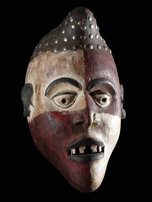 Masque de guerison - Kongo Yombe - RDC Zaire