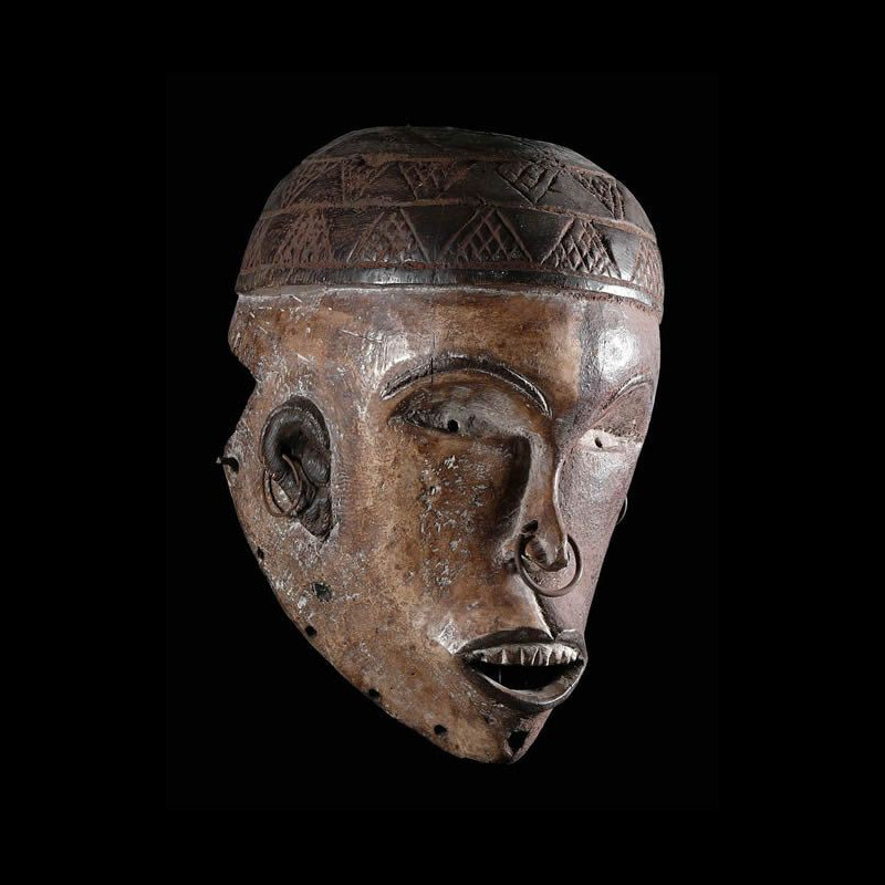 Masque portrait - Kongo Yombe - RDC Zaire
