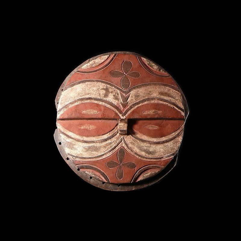 Masque facial Kidumu - Teke / Tsayi - RDC Zaire