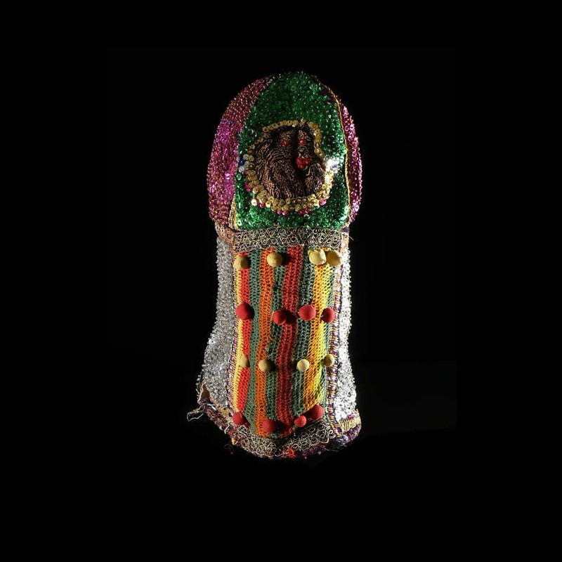 Egun - Cagoule de danseur - Yoruba - Benin / Nigeria - Egungun