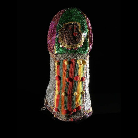 Egun - Cagoule de danseur - Yoruba - Benin / Nigeria - Egungun