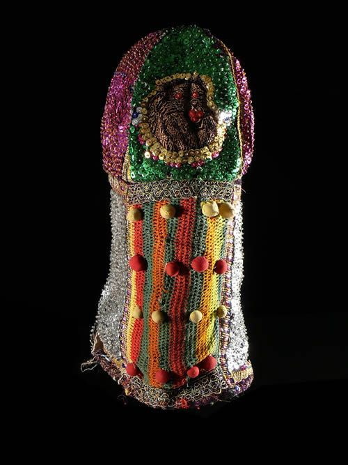 Egun - Cagoule de danseur - Yoruba - Benin / Nigeria - Egungun