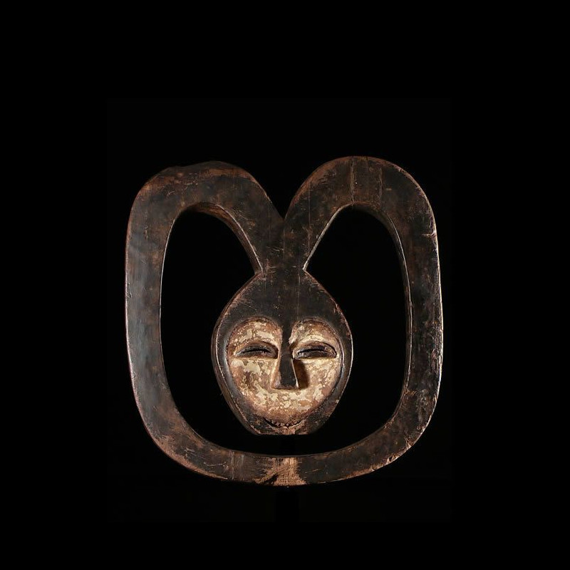 Masque Ekuk - Kwele / Bakwele - Gabon - Masques Africains