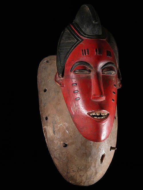 Masque Kpan du Goli - Baoule - Côte d'Ivoire