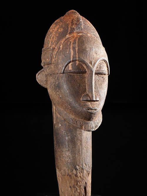 Poteau de case - Baoule - Côte d'Ivoire - Statuaire Africaine