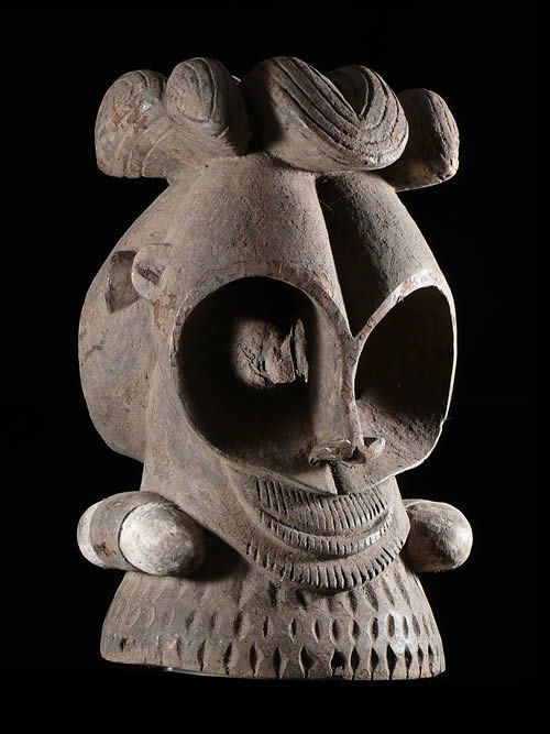 Masque cimier janus Troh - Bangwa - Cameroun - Masques africains