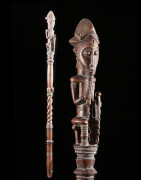 Canne de dignitaire - Baoule - Côte d'Ivoire - Objets de regalia