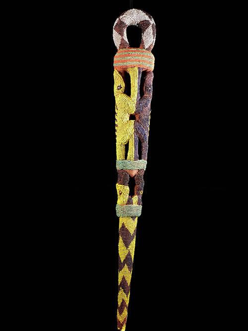 Canne de dignitaire - Tikar - Cameroun - Objets de regalia