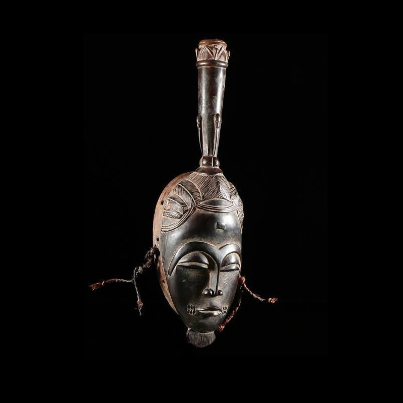 Masque Totem Kpan - Baoule - Côte d'Ivoire