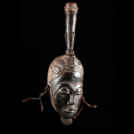 Masque Totem Kpan - Baoule - Côte d'Ivoire