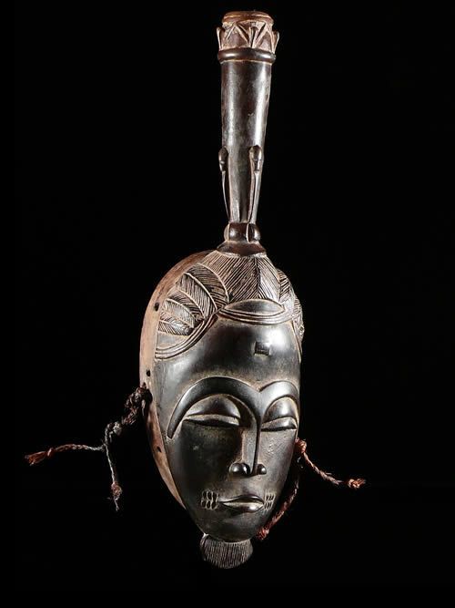 Masque Totem Kpan - Baoule - Côte d'Ivoire