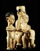 Trio de figurines autel vaudou - Ewe - Togo - Culte Vaudou