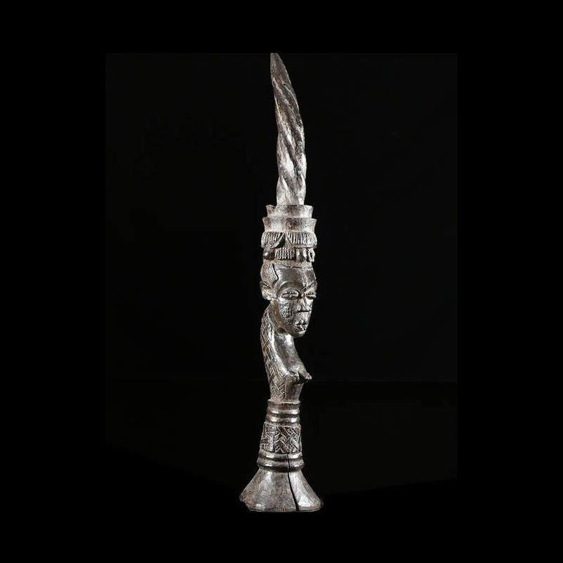 Sceptre - Kuba / Shoowa - RDC Zaire - Objets de regalia