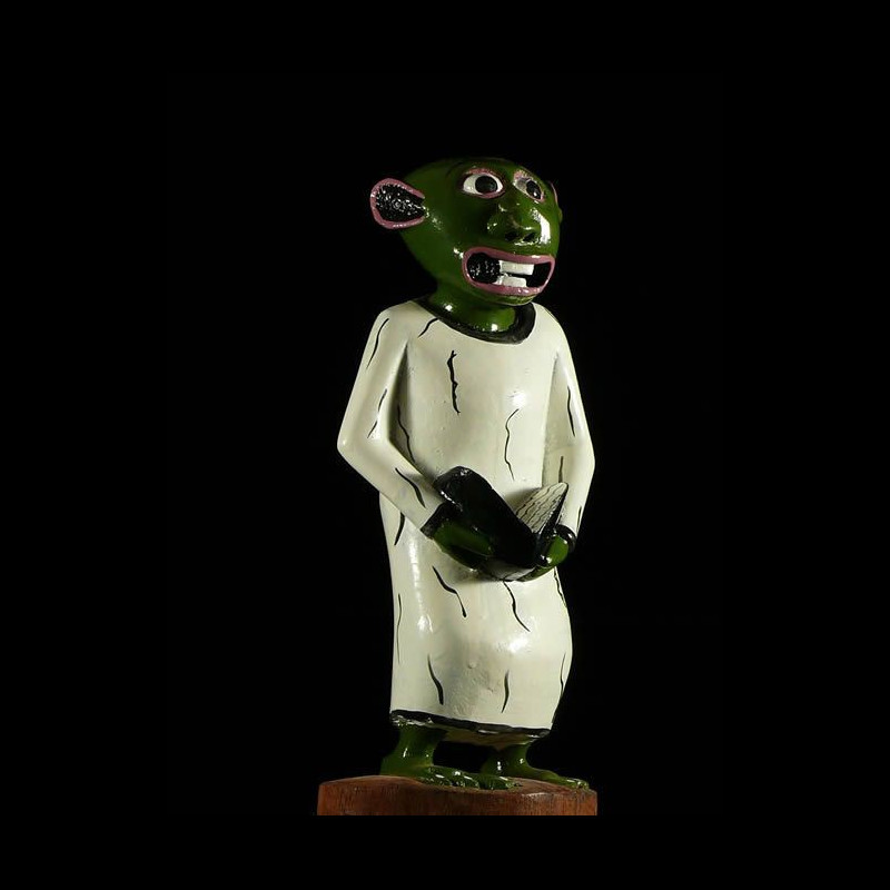 Sculpture Shetani Pretre - George Lilanga - Makonde