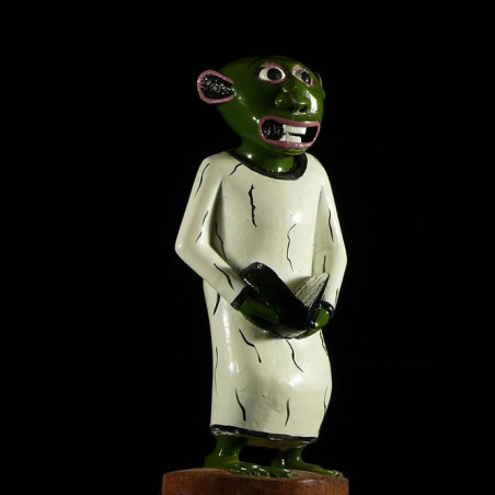 Sculpture Shetani Pretre - George Lilanga - Makonde