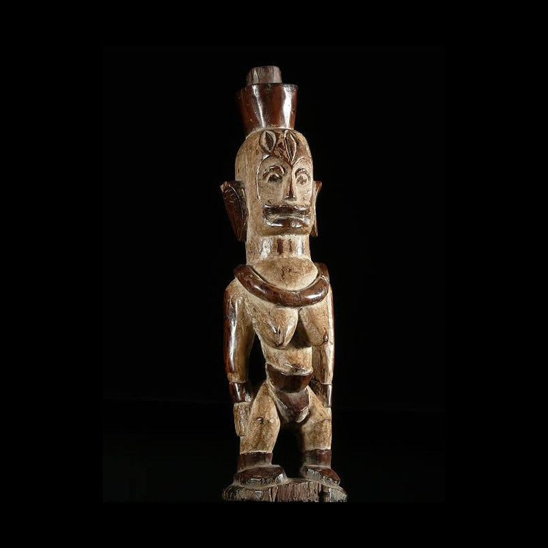 Statuette feminine Edjo - Urhobo - Nigeria
