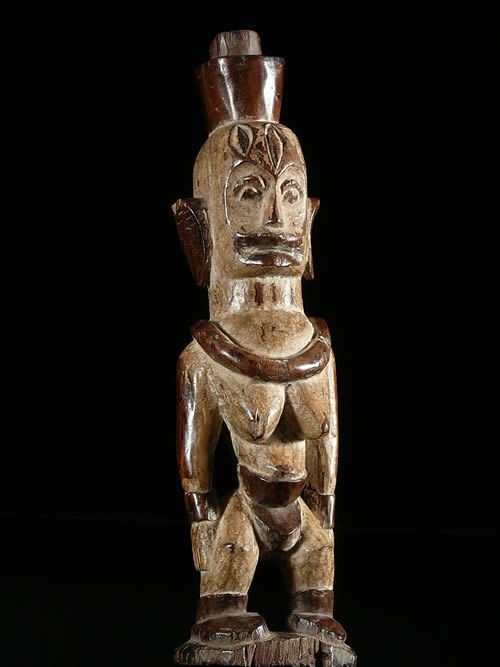 Statuette feminine Edjo - Urhobo - Nigeria