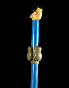 Baton de danse polychrome - Ewe - Togo - Objets de regalia