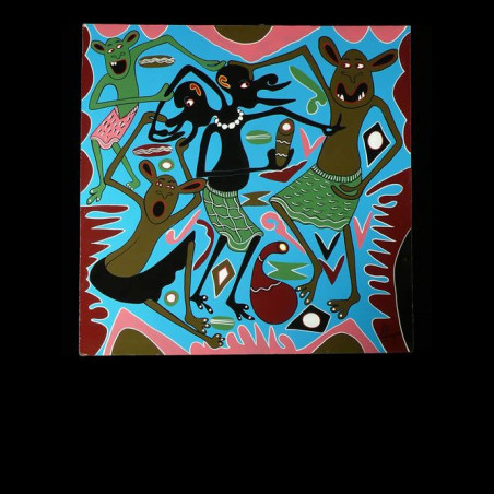 Peinture 60 x 60 - George Lilanga - Makonde