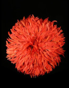 Coiffe Aka en plumes - Bamileke - Cameroun - Coiffes africaines
