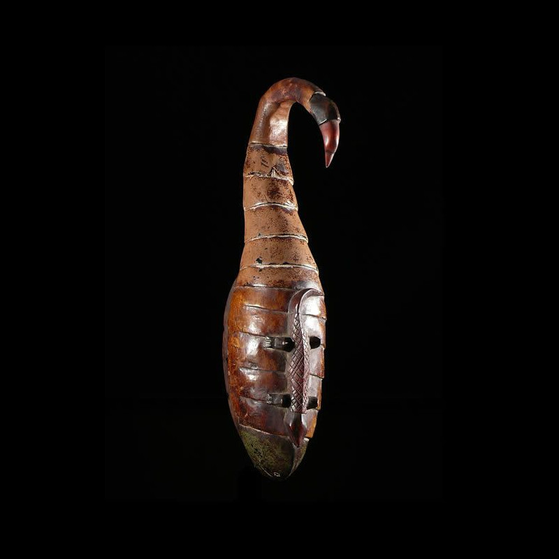 Masque polychrome - Gouro / Guro - Côte d'Ivoire
