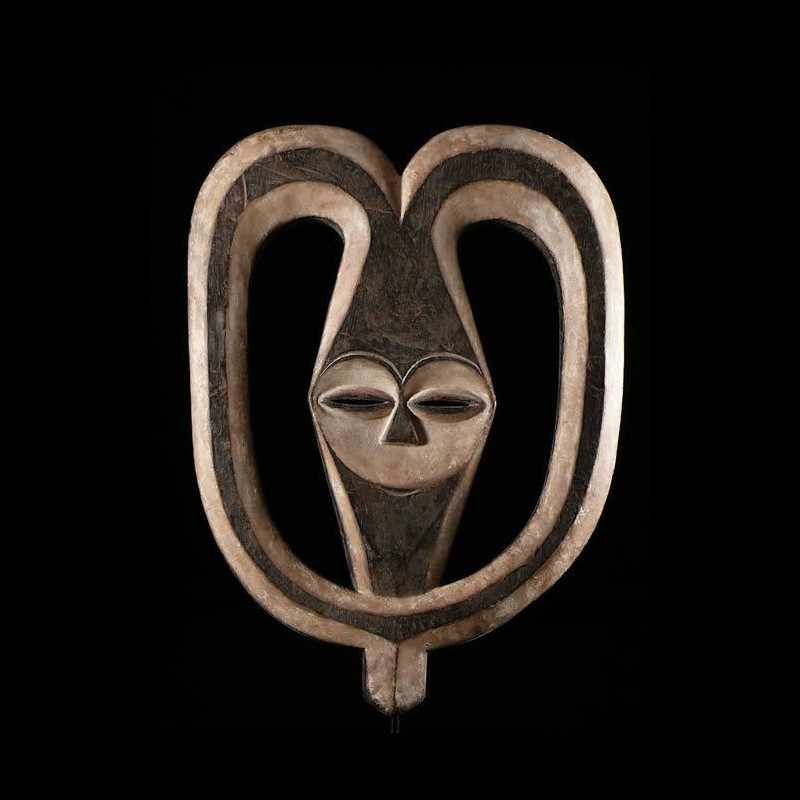 Masque Ekuk - Kwele / Bakwele - Gabon - Masques Africains