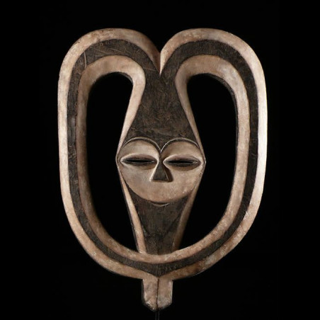 Masque Ekuk - Kwele / Bakwele - Gabon - Masques Africains