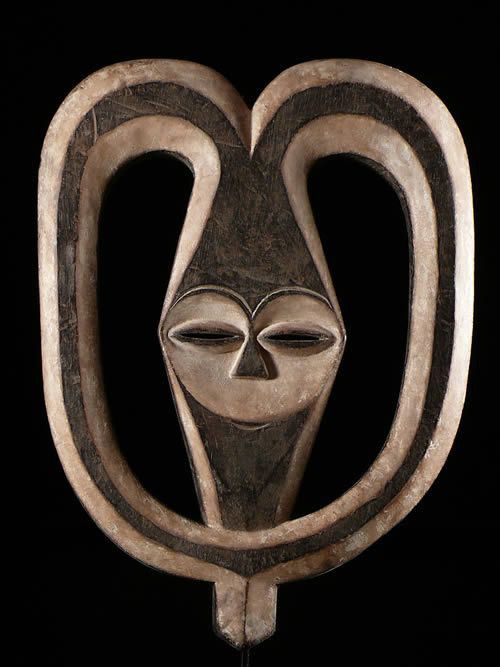 Masque Ekuk - Kwele / Bakwele - Gabon - Masques Africains
