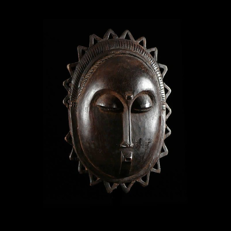 Masque Lune - Baoule - Côte d'Ivoire