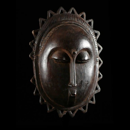 Masque Lune - Baoule - Côte d'Ivoire