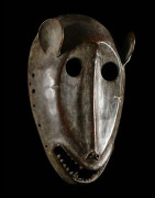Masque Singe Kpan en Bronze - Baoule - Côte d'Ivoire