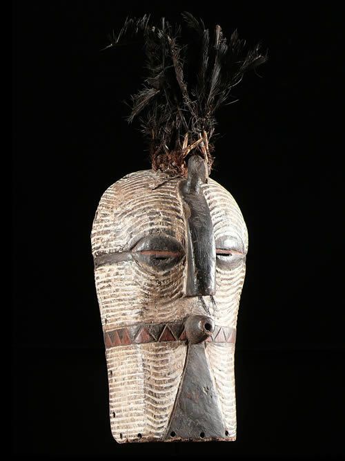 Masque Kifwebe - Luba - RDC Zaire - Masques africains