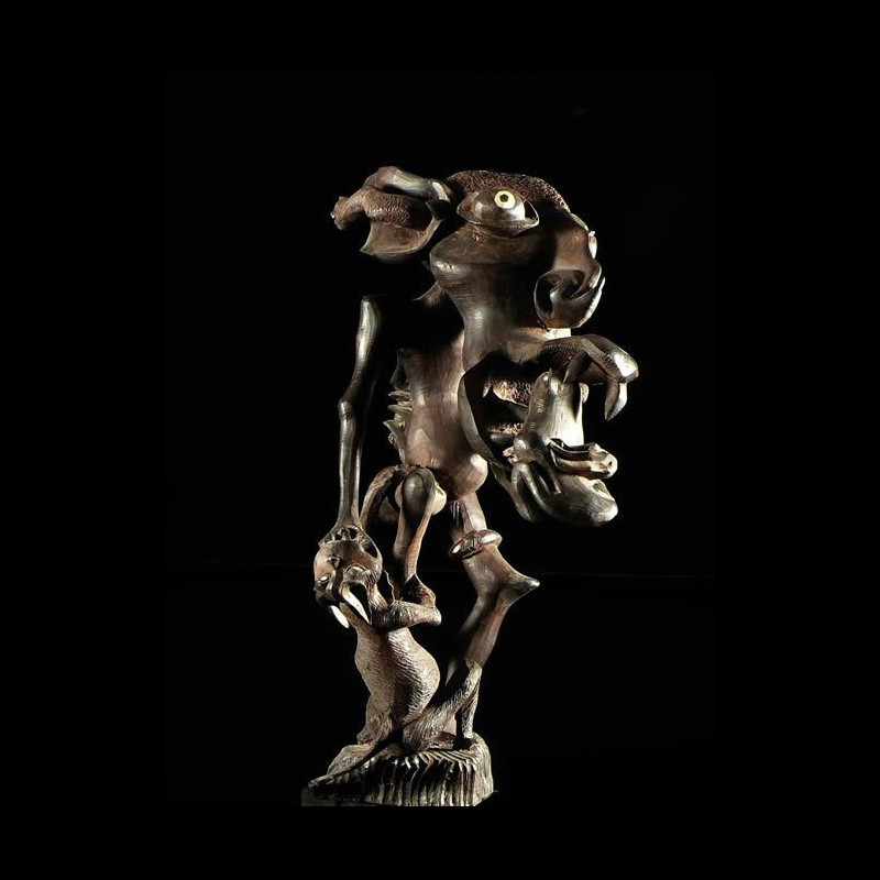 Sculpture Shetani - John Fundi - Makonde