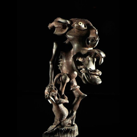 Sculpture Shetani - John Fundi - Makonde