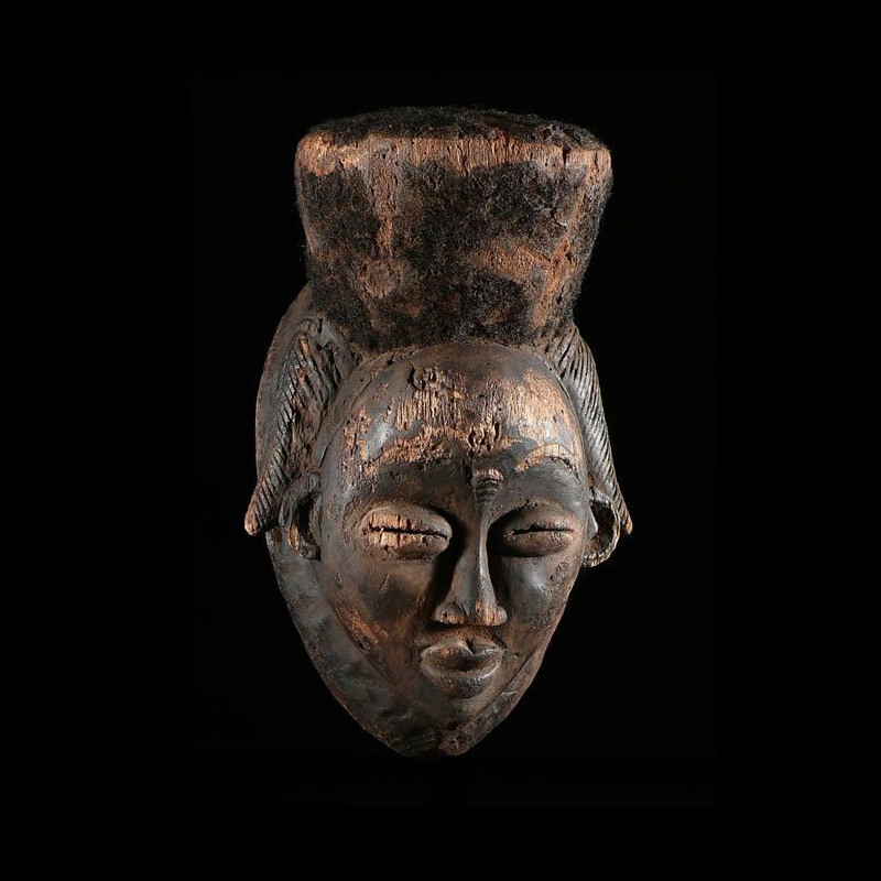 Masque noir de justice - Pounou / Tsangui - Gabon