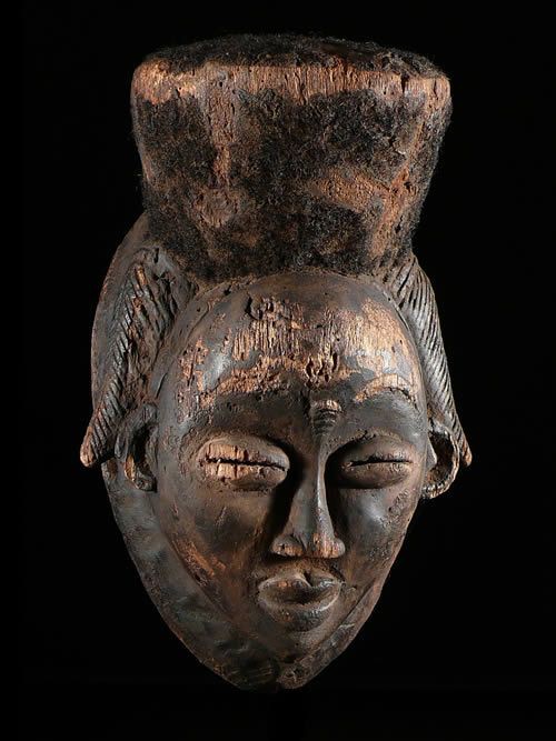 Masque noir de justice - Pounou / Tsangui - Gabon