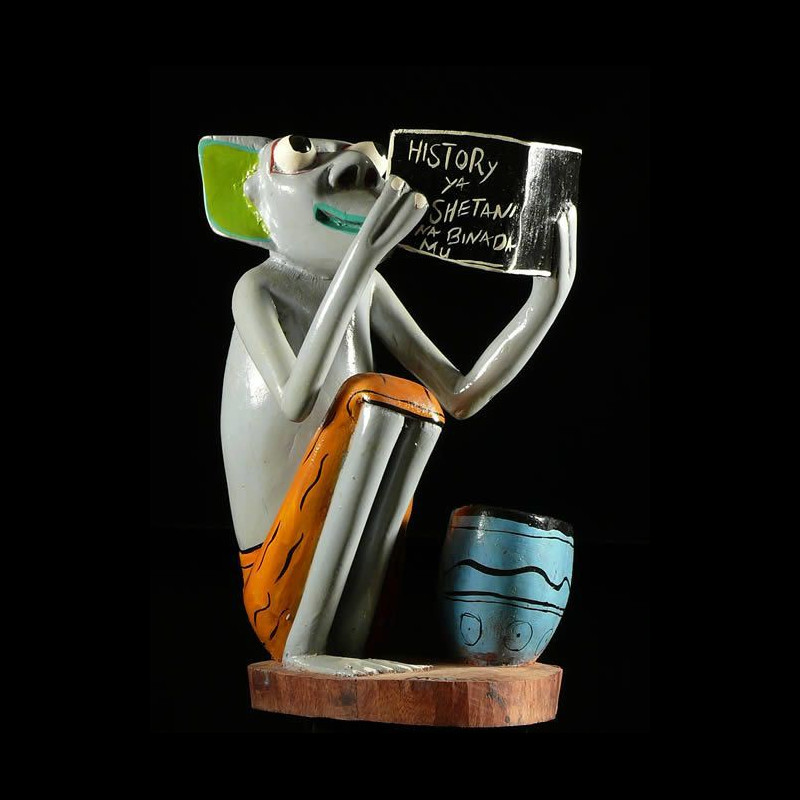 Sculpture Shetani - Agostino Malaba - Makonde