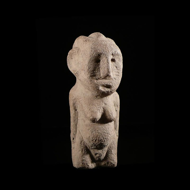 Stele funeraire en pierre - Bongo / Zande - Soudan