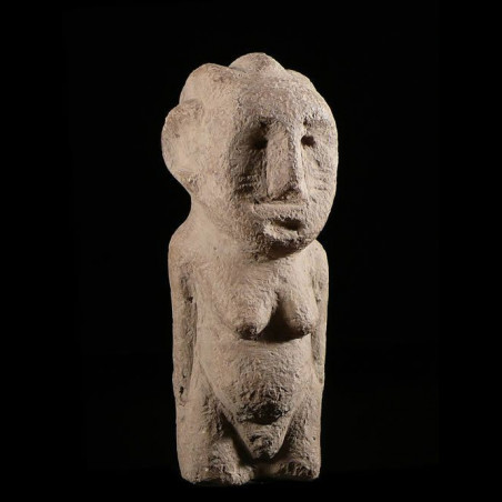 Stele funeraire en pierre - Bongo / Zande - Soudan