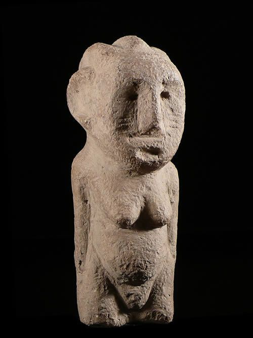 Stele funeraire en pierre - Bongo / Zande - Soudan