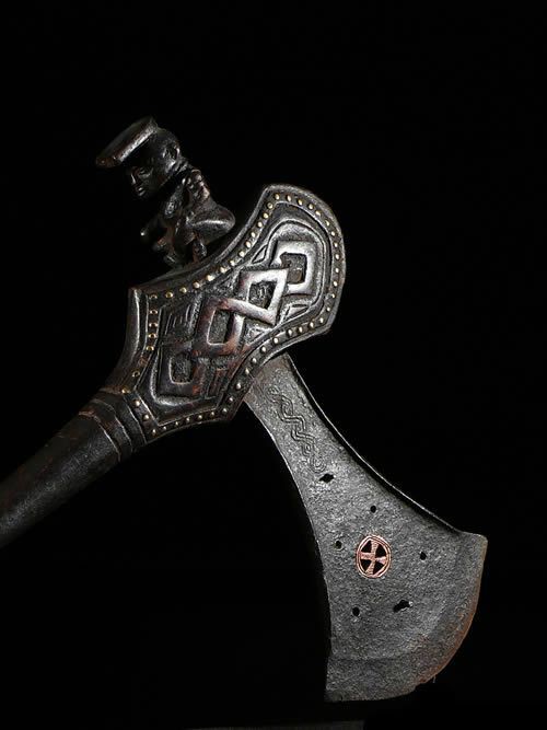 Hache ceremonielle - Kuba / Shoowa - RDC Zaire - Regalia