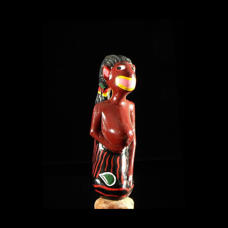 Mini Sculpture Shetani Rasta - George Lilanga - Makonde