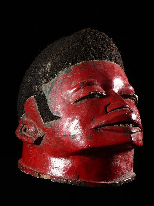Masque casque rituel Lipico - Makonde - Tanzanie - Afrique Est