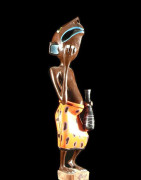 Sculpture Shetani Rat - George Lilanga - Makonde