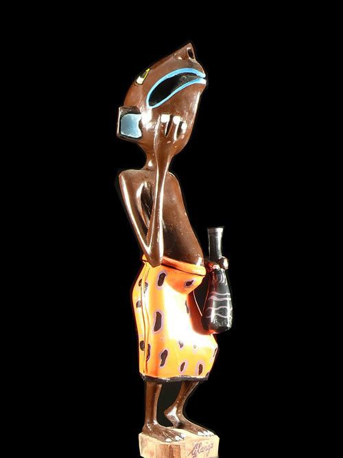 Sculpture Shetani Rat - George Lilanga - Makonde