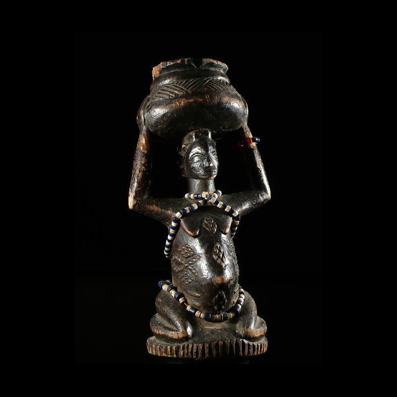 Statuette de fertilite - Luba / Baluba - RDC Zaire