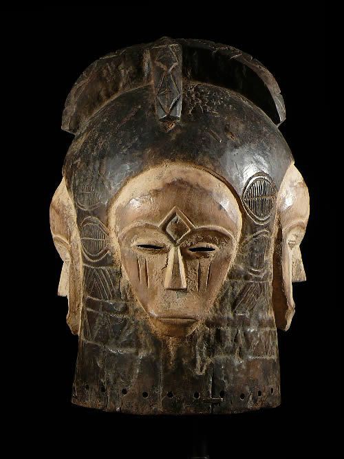 Masque Ngon Ntang - Fang - Gabon - Masques du Gabon